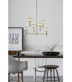 Ceiling light CAPITAL Brass 6 bulbs