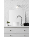 CASSIS bathroom wall light chrome 1 bulb