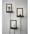 PABLO Black wall light 1 bulb