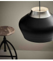 KOM ceiling lamp in steel 1 bulb