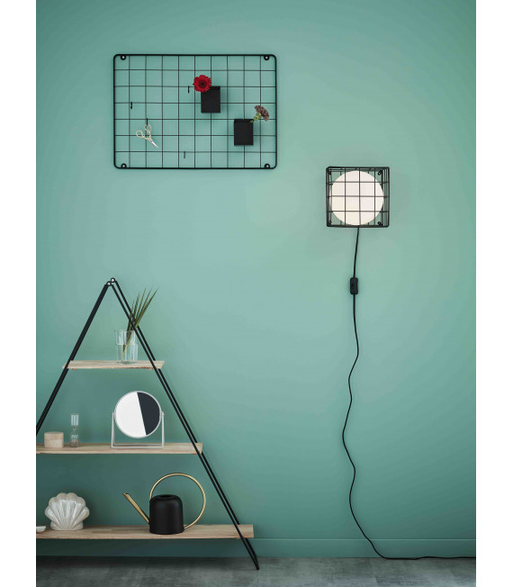 Table lamp CAGE Black 1 bulb