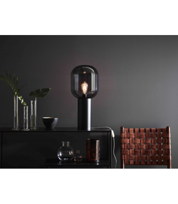 BROOKLYN table lamp black 1 bulb