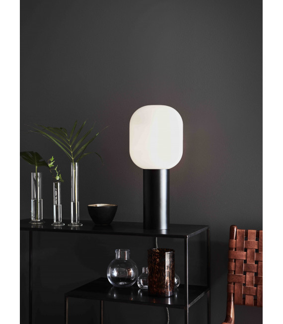 Lampe de table BROOKLYN Noire 1 ampoule