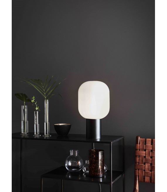 Lampe de table BROOKLYN Noire 1 ampoule