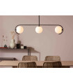 Plafonnier PALS Noir 3 ampoules