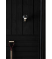 Applique murale de jardin TYFON grise 1 ampoule