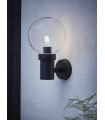 Applique murale de jardin CARIS Noire 1 ampoule