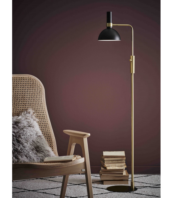 LARRY black floor lamp 1 bulb