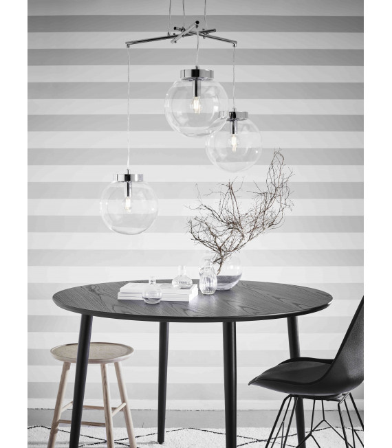 Plafoniera SICILY cromata 3 lampadine
