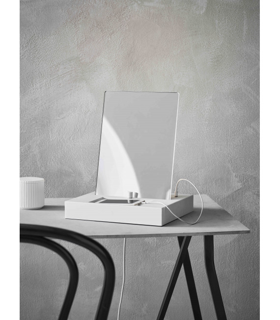 REFLECT white table lamp 1 bulb
