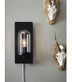 BARNABY Black wall light 1 bulb