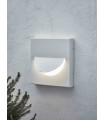 Applique murale de jardin SMILE blanche 1 ampoule
