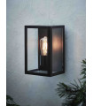 Applique murale de jardin PELHAM Noire 1 ampoule