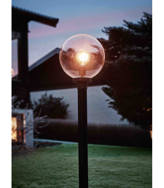 Gartenlampe SPHERE Schwarz 1 Glühbirne