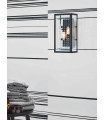 FULHAM bathroom wall light black 2 bulbs