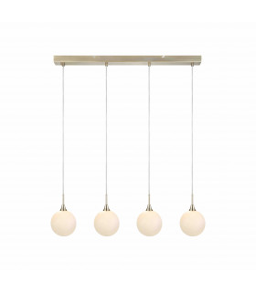 QUATTRO XL antike Deckenleuchte 4 Lampen