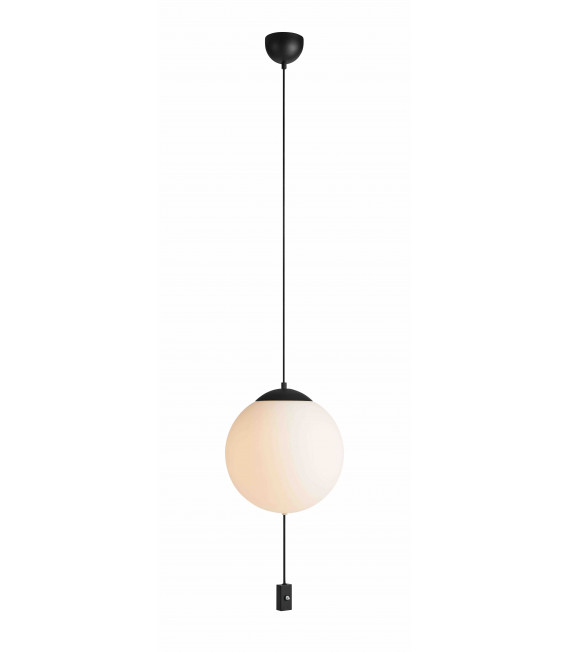 QUI plafoniera nera 3 lampadine