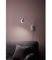 BIKE white wall light 1 bulb
