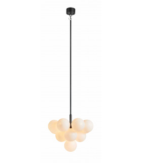 MERLOT Ceiling Light Black 13 bulbs