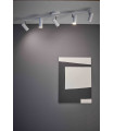BARCELONA white ceiling lamp 5 bulbs