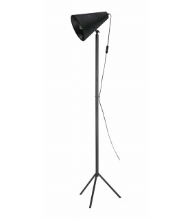Lampada da terra CILLA nera 1 lampadina