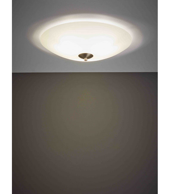 POLAR ceiling light in steel 3 bulbs