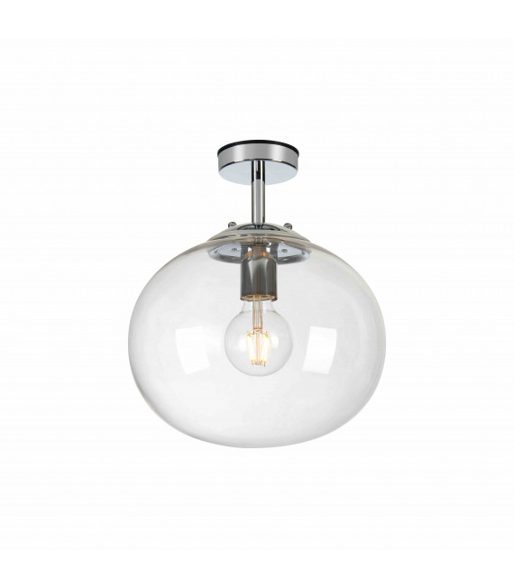 AMY 1-light chrome bathroom ceiling light
