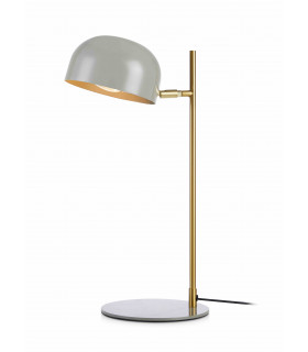 Lampe de table POSE Laiton brossé 1 ampoule