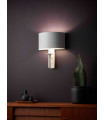 ARMOR white wall light 1 bulb