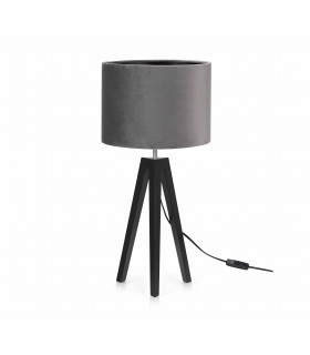 Lampe de table LUNDEN Noire 1 ampoule