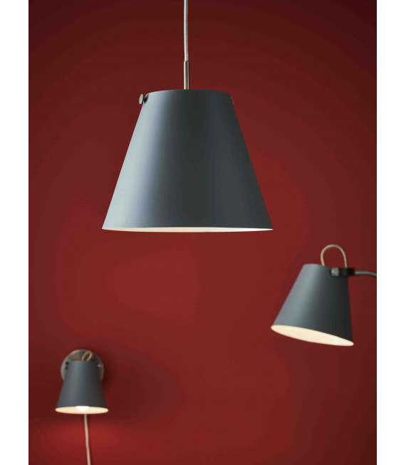 Lampada da soffitto TRIBE in acciaio 1 lampadina