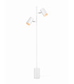 TWIN floor lamp white 2 bulbs