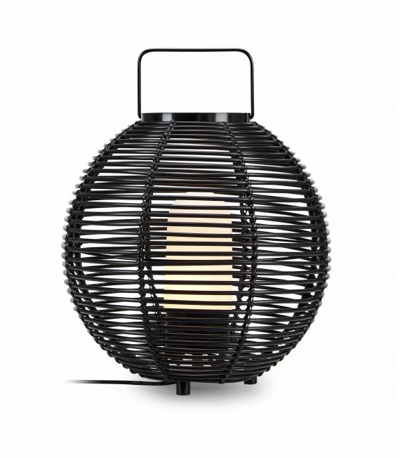 SAGE black garden table lamp 1 bulb