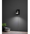 CIRO Black wall light 1 bulb
