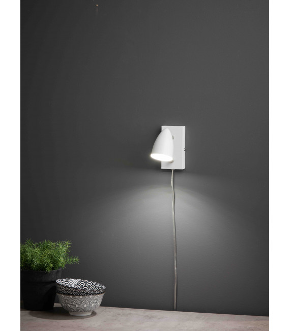 Applique murale CIRO blanche 1 ampoule