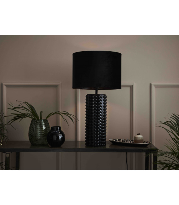 STOLZE Tischlampe schwarz 1 Glühbirne