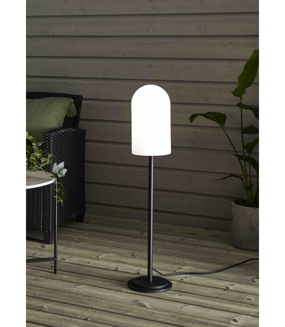 Lampadaire de jardin AFTERNOON Noir 1 ampoule