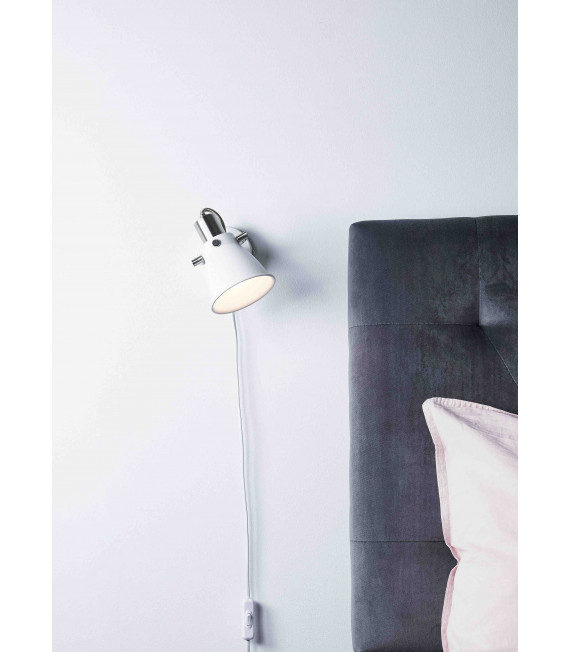 ALTON white wall light 1 bulb