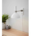 Applique murale LARRY en acier 1 ampoule
