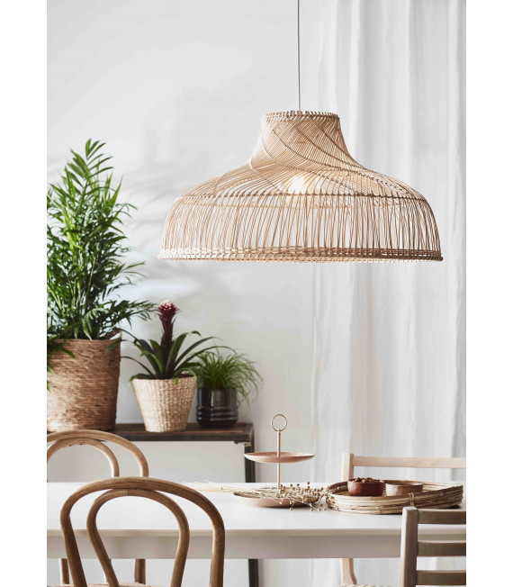 BALI White ceiling light 1 bulb