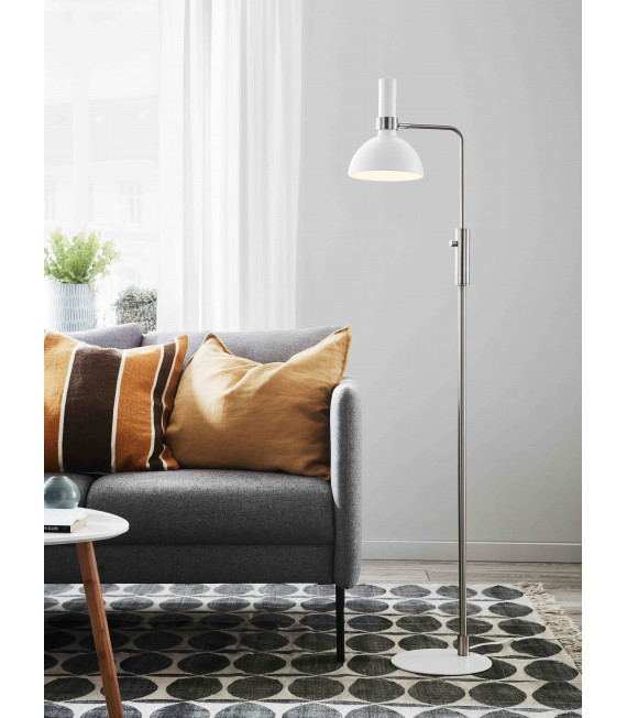 LARRY Stehlampe aus Stahl 1 Glühbirne