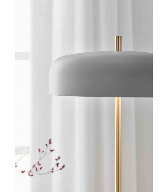 CAEN floor lamp Brushed brass 2 bulbs
