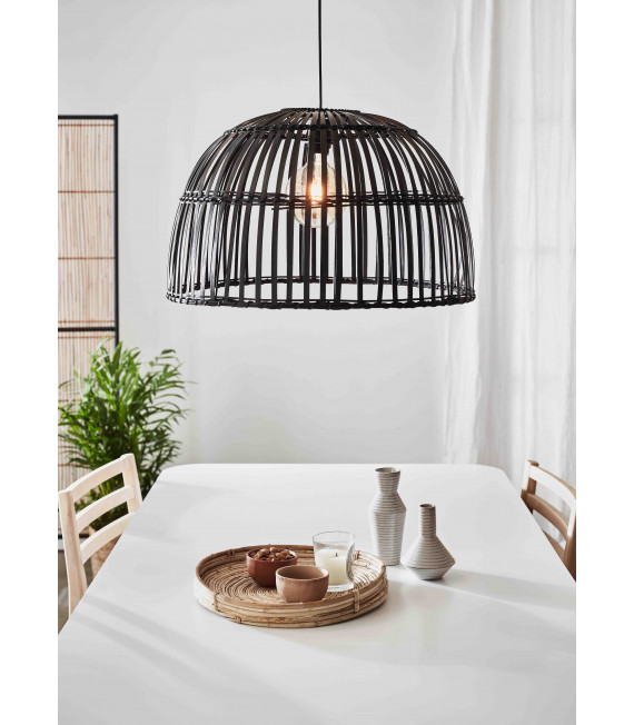 COTTAGE ceiling light black 1 bulb