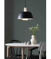 Plafonnier SOLO Noir 1 ampoule