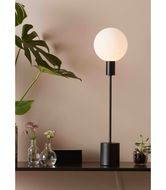 Tischleuchte UNO Schwarz 1 Glühlampe