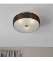 BYSKE ceiling light black 3 bulbs