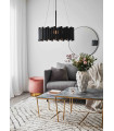 Plafonnier LEVEL Noir 3 ampoules