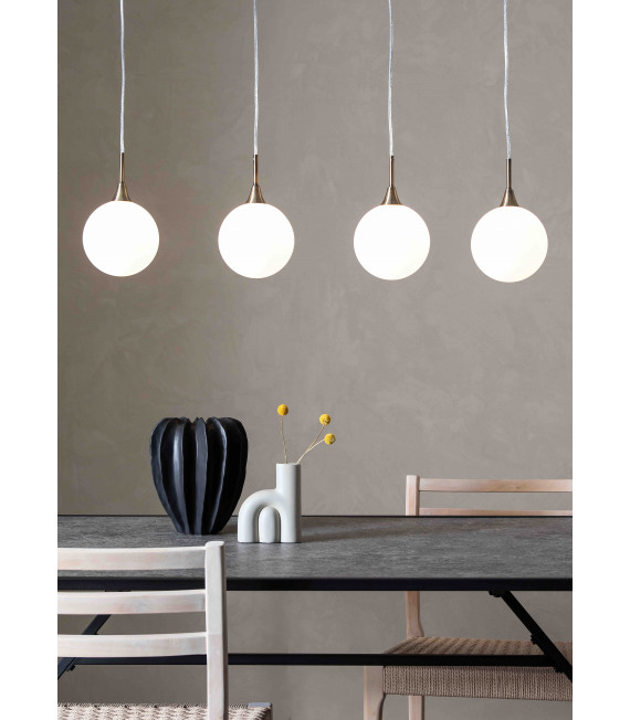 QUATTRO XL antike Deckenleuchte 4 Lampen