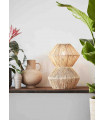 Lampe de table STRAW blanche 1 ampoule