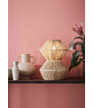 STRAW white table lamp 1 bulb